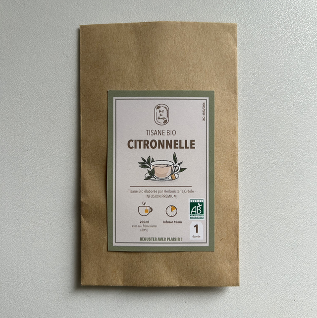 1 Dosette Citronnelle Bio