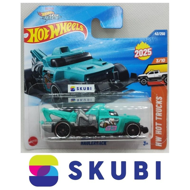 Haulerback 63 HW Hot Trucks 3/10 Hot Wheels 2025 42/250 Netflix Let´s Race