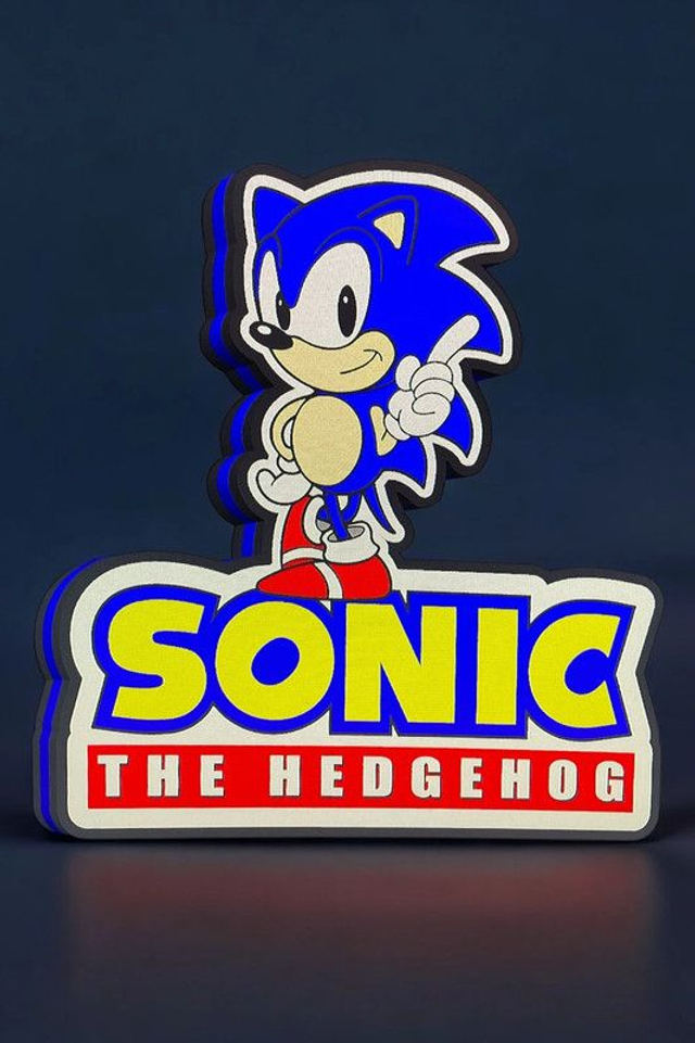 Lampe LED Sonic The Hedgehog – Édition Classique