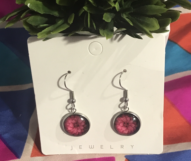 Mixed Stone Dangling Earrings - STDE06