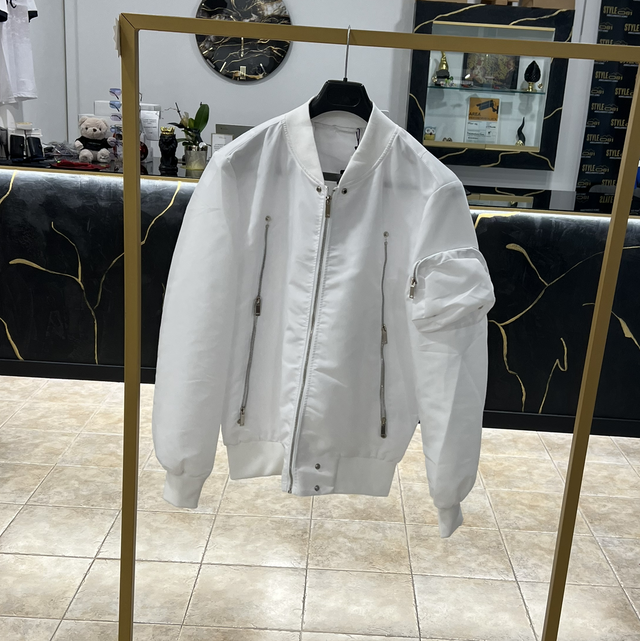 GIUBBINO ECOPELLE BIANCO Y-23005