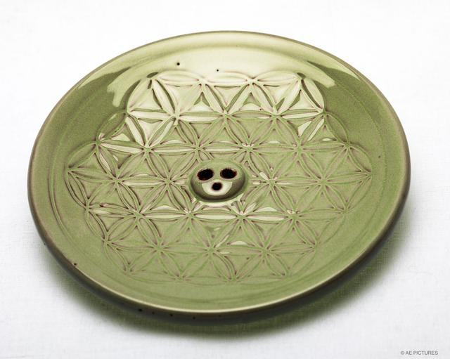 Räucherstäbchen Halter Blume des Lebens 