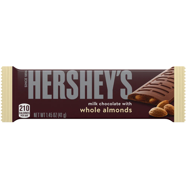 Hershey&#039;s Milk Chocolate Bar With Almond (41g)