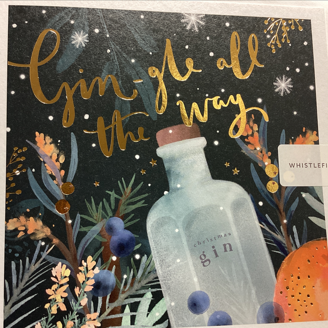 Christmas Open - Gingle all the way (Gin bottle) 