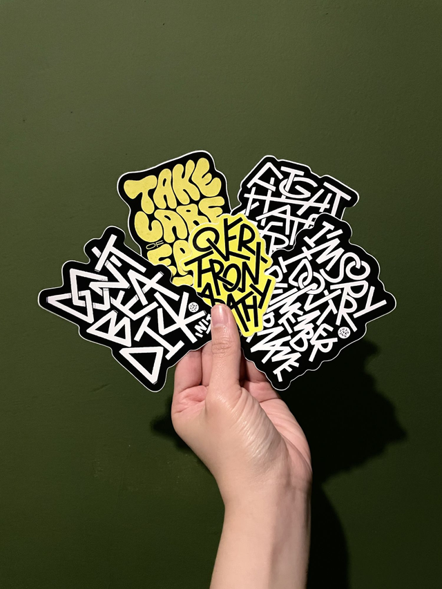 Sticker Pack - "WORDS"