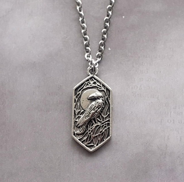 Raven by Moonlight Necklace 