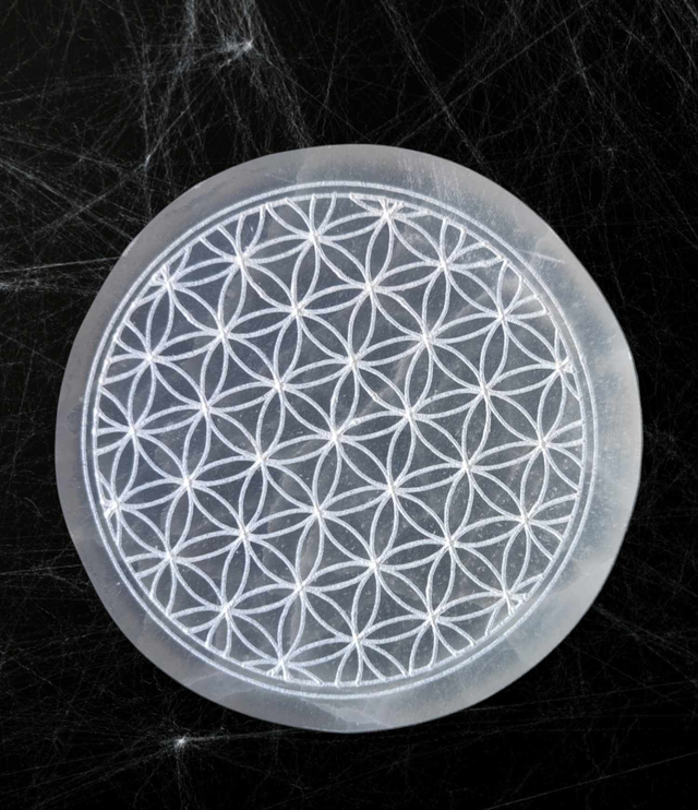 Plaque Fleur de vie