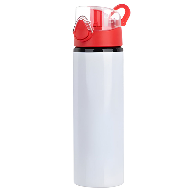 Personalised Water Bottles - Large Red - 750ml 