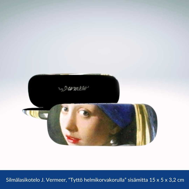 Silmälasikotelo – Vermeer, Tyttö ja helmikorvakoru