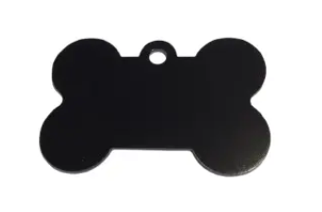 Médaille Personnalisée en Forme d’Os – Divers Coloris