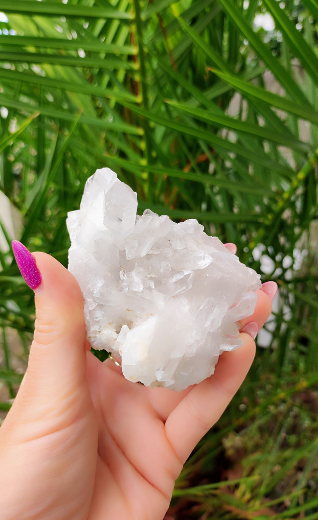 Druse de Cristal de roche AA