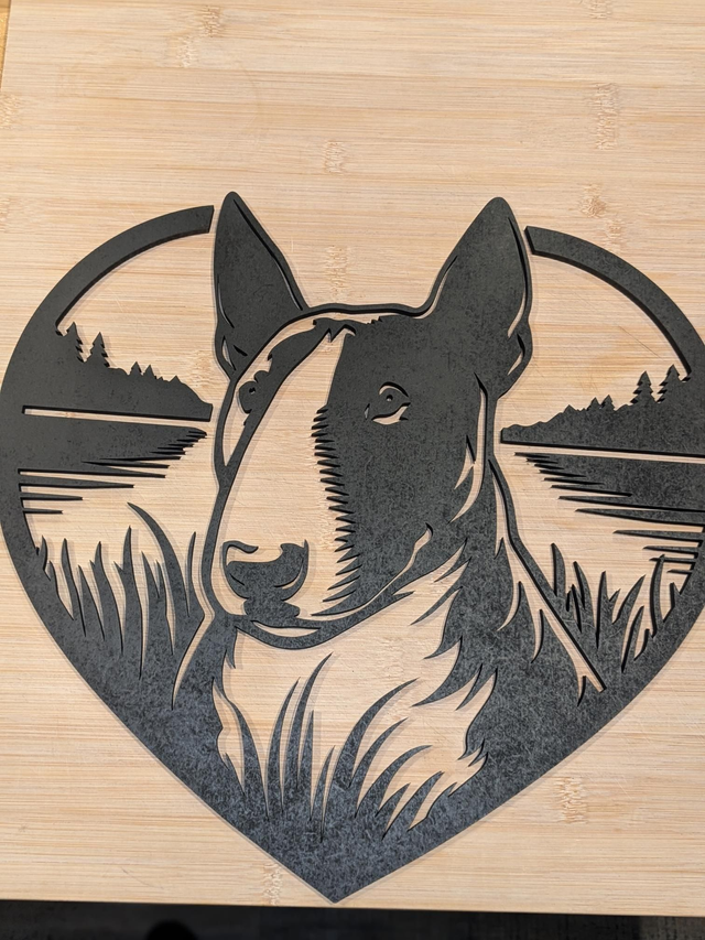 Bull Terrier Coeur 