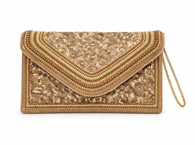 Bolso champagne luxe 