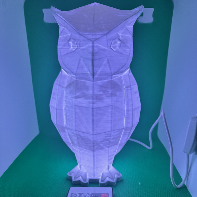 Multicolor dieren staande lamp