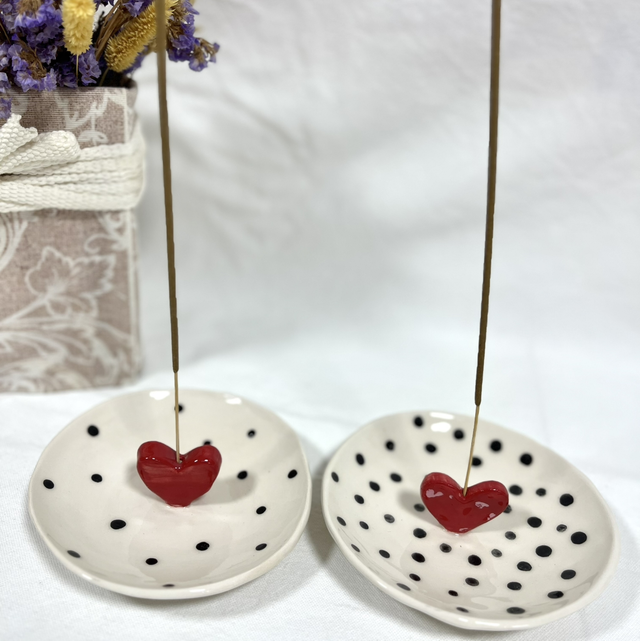 Porta Incienso Corazón