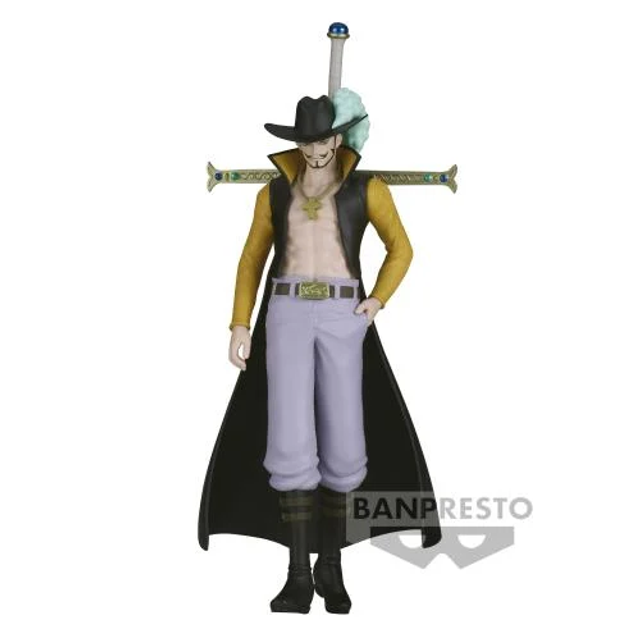 Dracule Mihawk - One Piece: Banpresto - The Shukko - 17cm ⚔️👁️‍🗨️