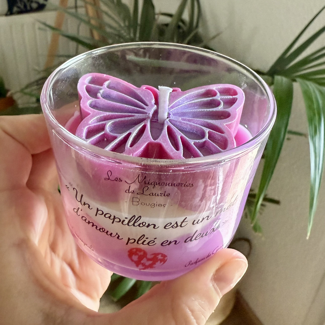 Bougie Citation Papillon