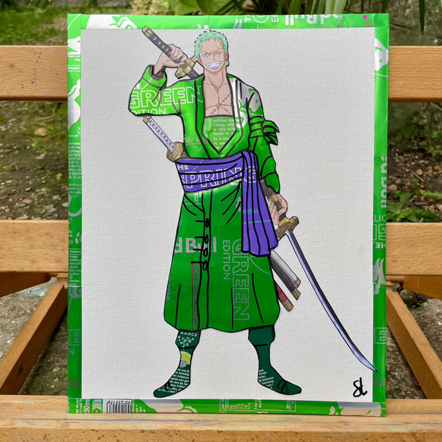 Tableau Zoro one piece 