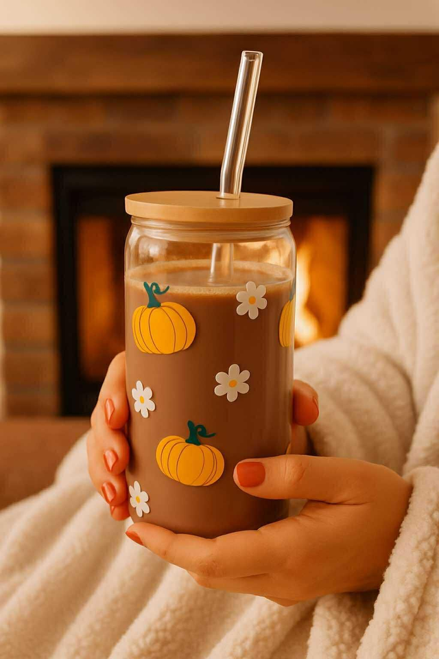 🧡 Tumbler Pumpkin – 500 ml