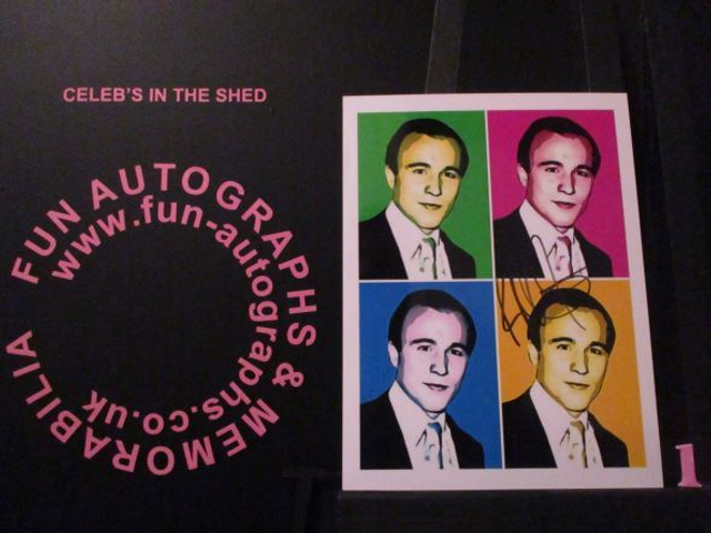 Roland Manookian Authentic Autographed 6x4.5 Pop Art Limited Edition (1)