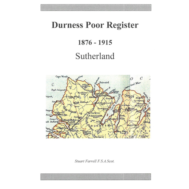 Durness, Sutherland Poor Register 1876-1915