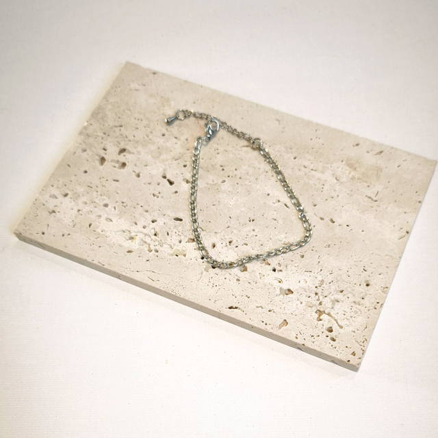 Bracelet  Acier inox hypoallergénique – Personnalisable avec charm’s 