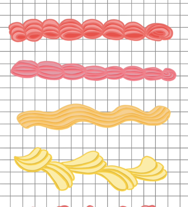 Original Art Deco Stickersheet | Warm Banners