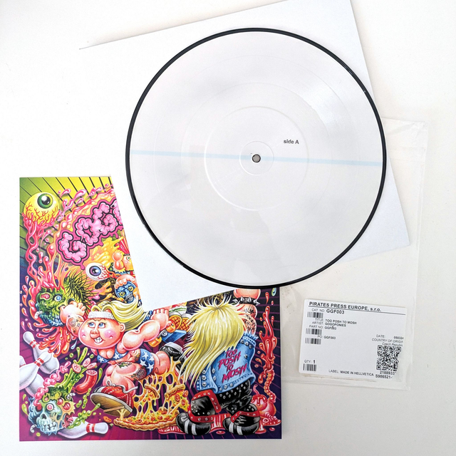 PRESS TEST // 2024 - TOO POSH TO MOSH // 10"