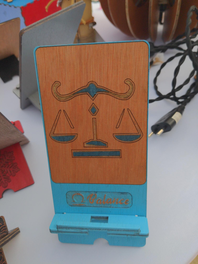 Chevalet téléphone Zodiaque bi color 