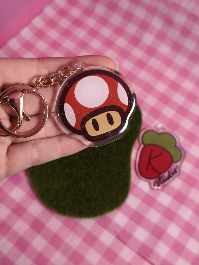 TOAD keychain - Super Mario
