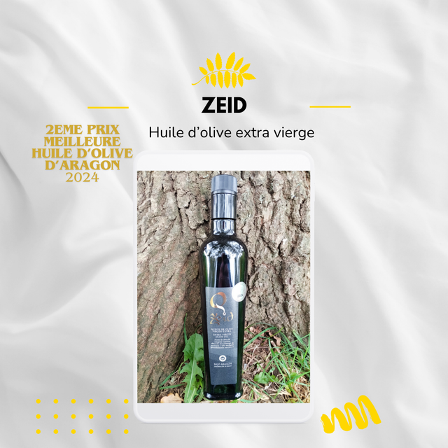 Huile d'olive vierge extra 50 cl "ZEID" 
