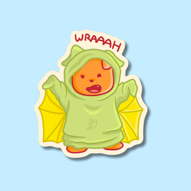 Sticker Baby Foxy