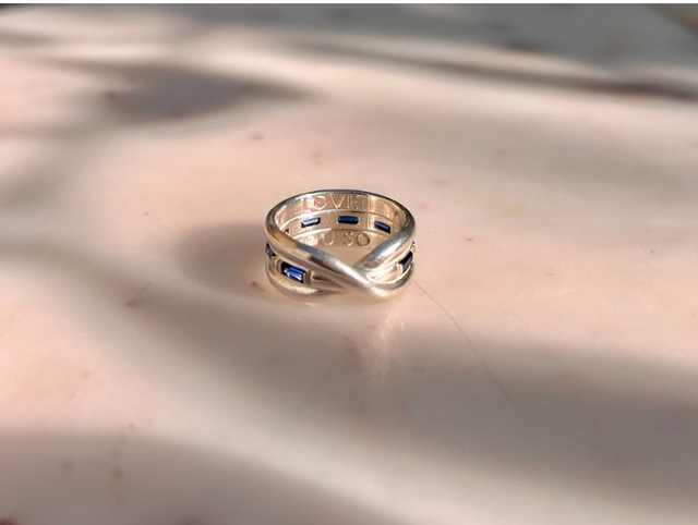 Love Knot Ring Silver