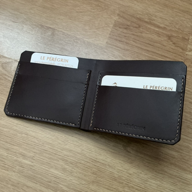 Portefeuille en cuir de bœuf/taureau