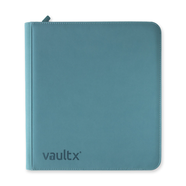 Vault X: EXO-TEC Zip Binder 12-pocket XL (Ocean Blue)