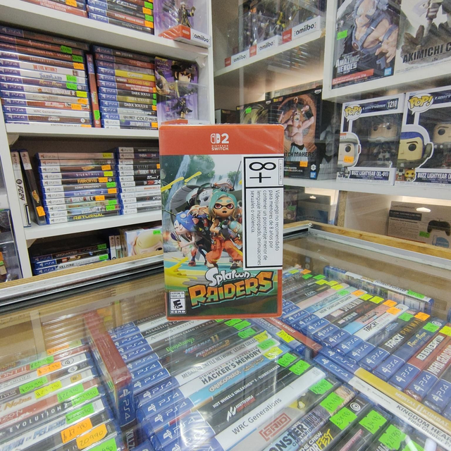 Splatoon Raiders - Nintendo Switch 2 Físico Nuevo