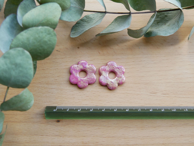 Bloom rose/blanc/doré