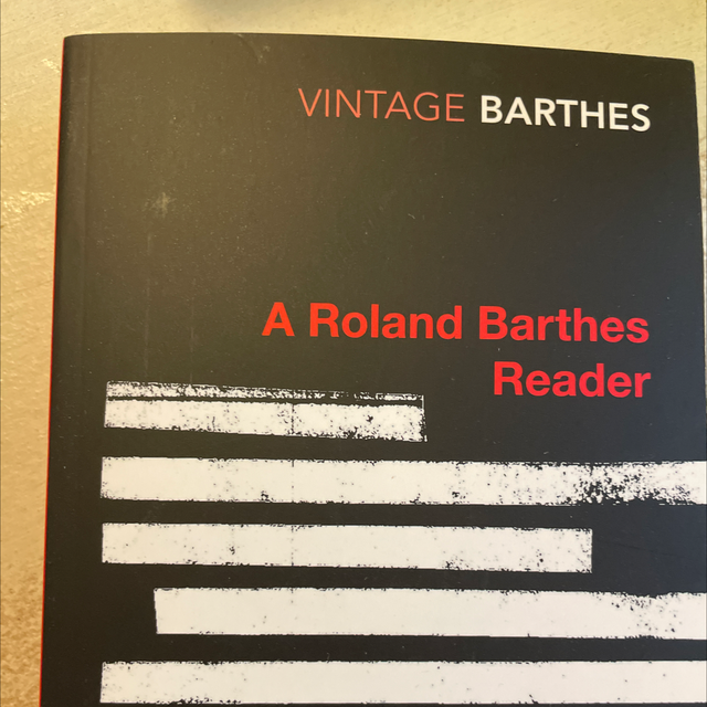 A Roland Barthes Reader