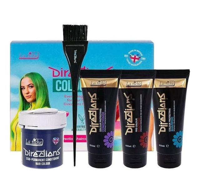 La Riche Directions Midnight Blue hair dye kit 88ml