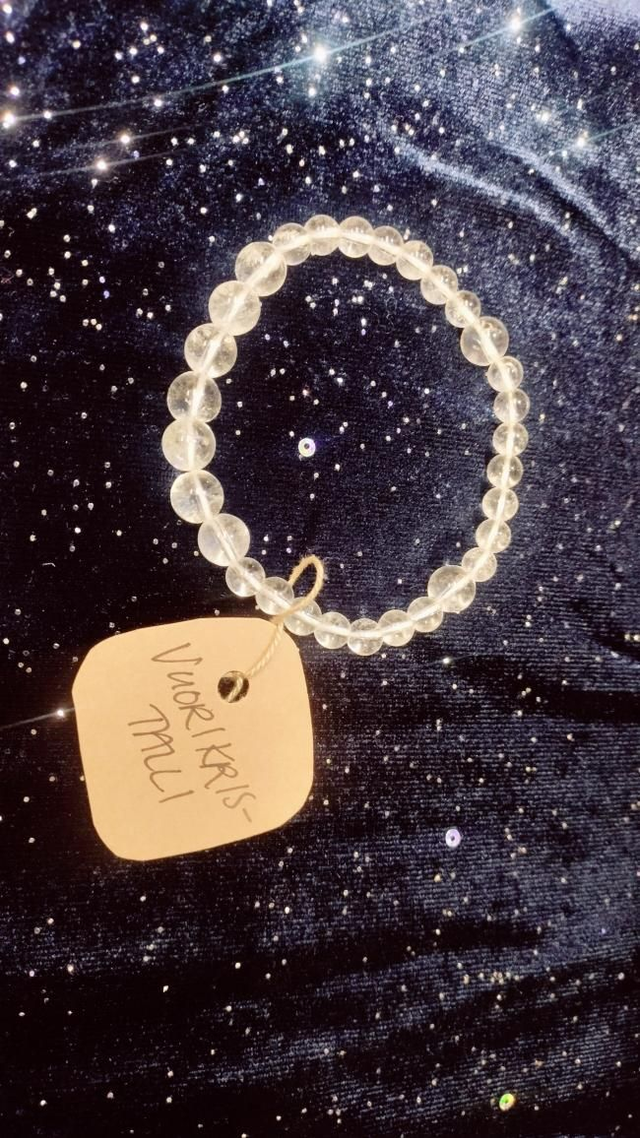 Vuorikristalli rannekoru 