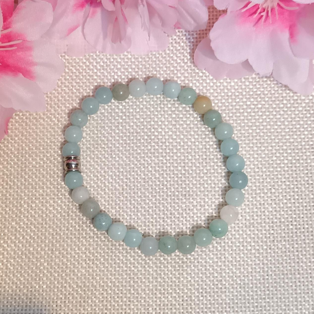 Bracelet amazonite de Chine 6 mm
