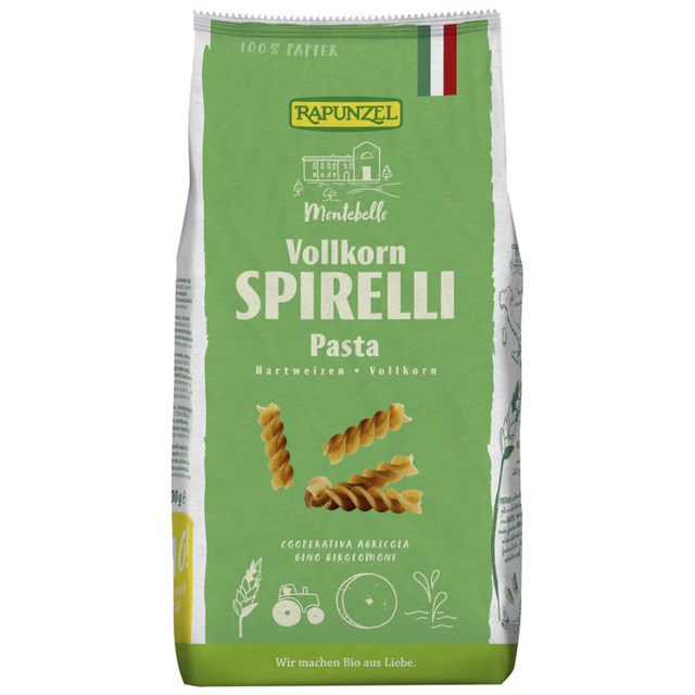 Rapunzel Vollkorn Spirelli 500 g
