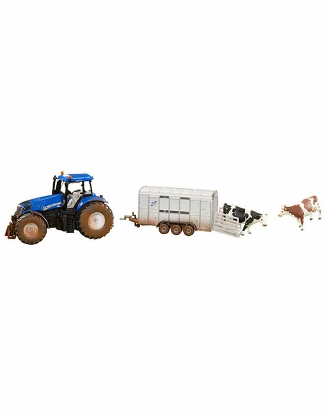 Siku 8607 – New Holland T8.390 avec remorque à bétail 1:32

8607