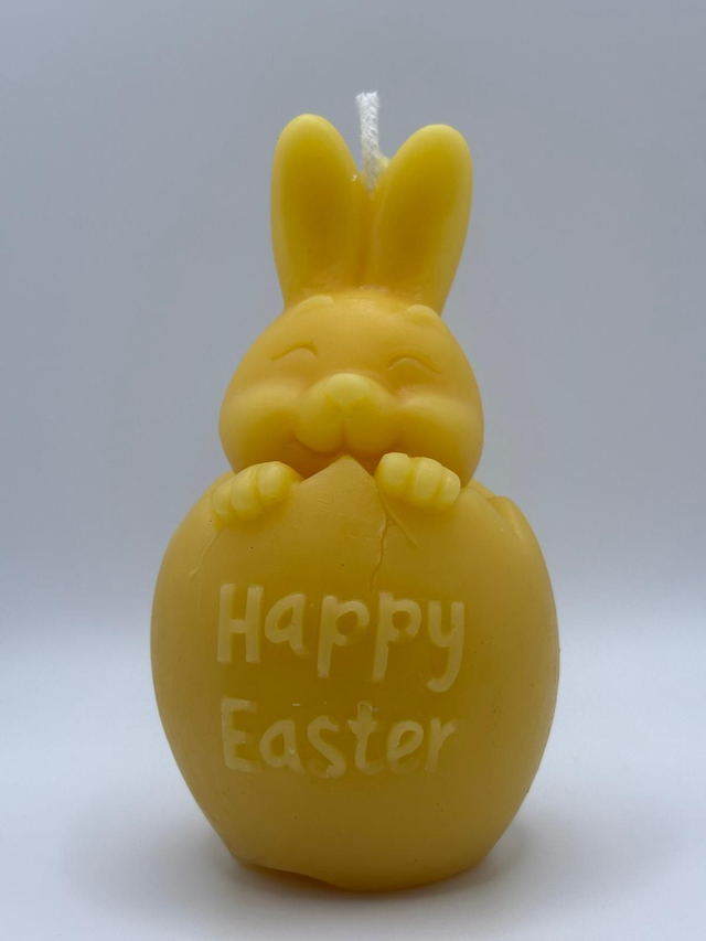 Osterhasen Bienenwachskerze