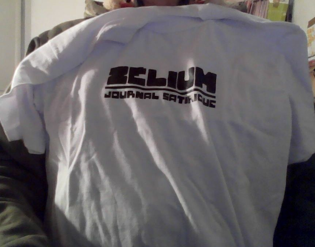 t-shirt Zélium blanc 10€