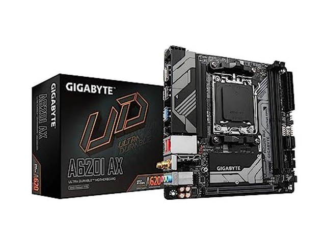 02.1.0006 – Scheda Madre Gigabyte A620I AX AM5 – Entry Level mini‑ITX per Ryzen 7000