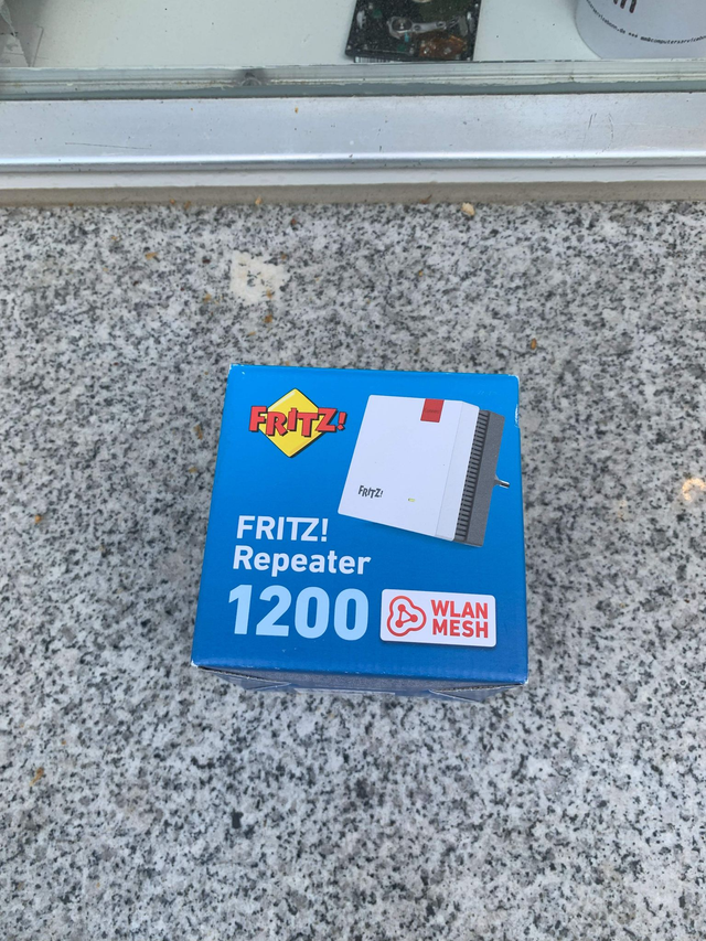 AVM FRITZ!WLAN Mesh Repeater 1200,  5GHz (bis 866 MBit/s), 2,4 GHz (bis 400 MBit/s)