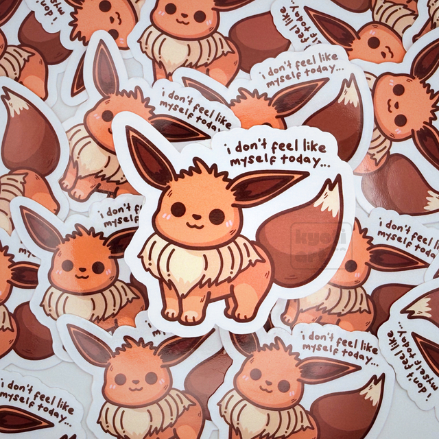 I don't feel like myself today