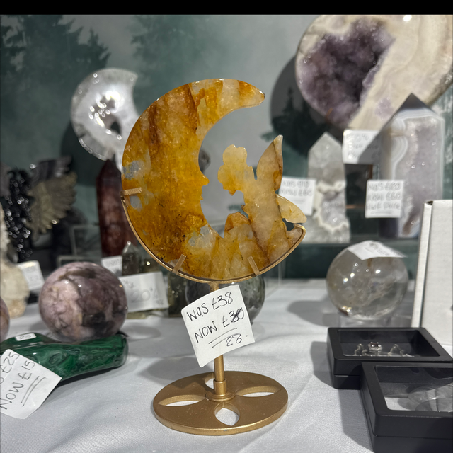 Golden healer fairy moon