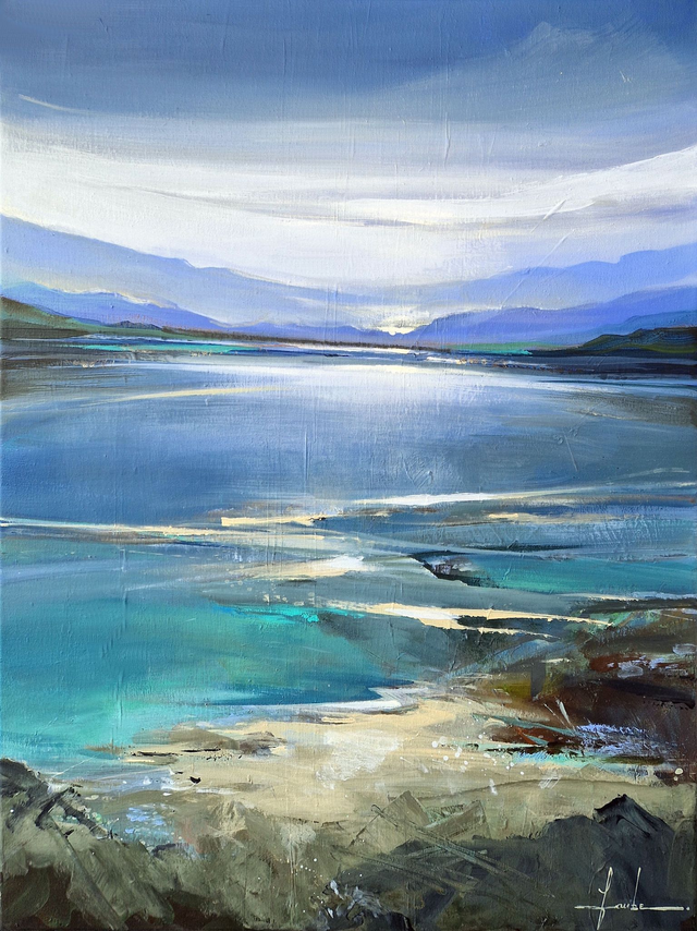 Blue Beyond The Shore  / 80x60cm